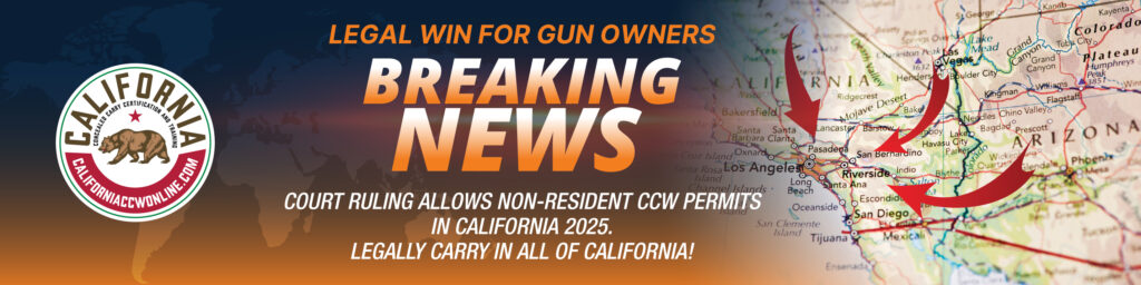California CCW Online For Non-Residents